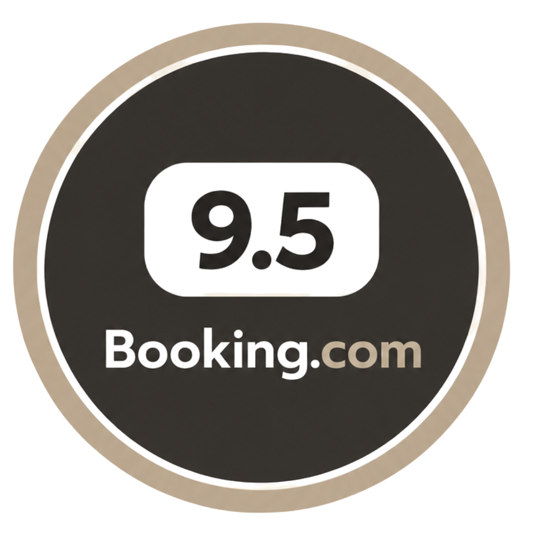 Booking.com guest rating 9.5