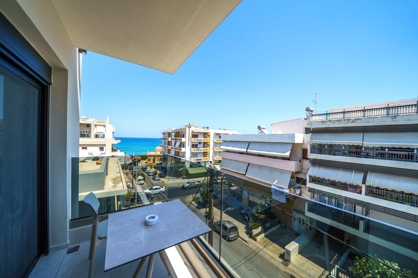 Studio with Side Sea View